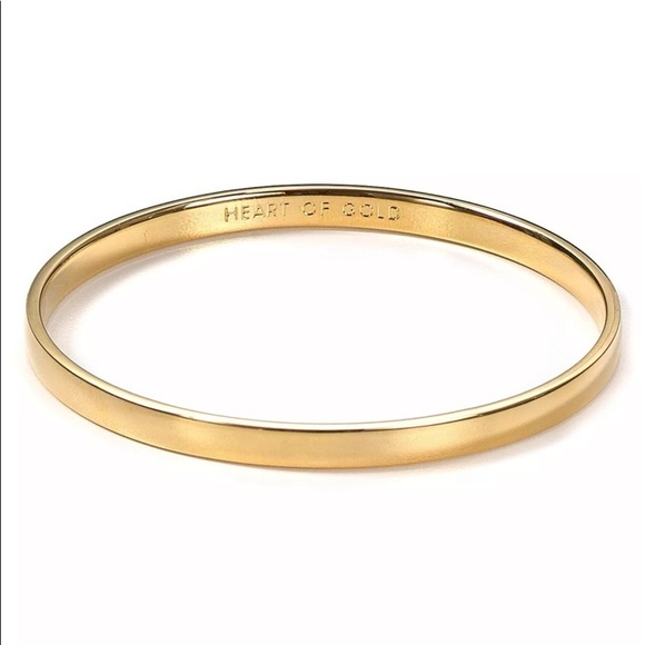 Kate Spade New York Loves Me Idiom Heart of Gold‎ Bangle - Picture 7 of 7